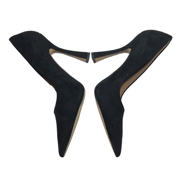 Sam Edelman Black Suede Heels - Picture 11 of 15
